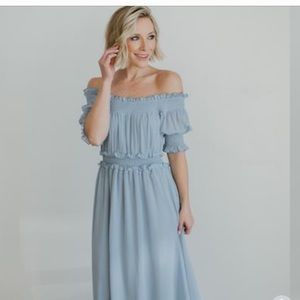 Baltic Born chiffon Maxi Dress